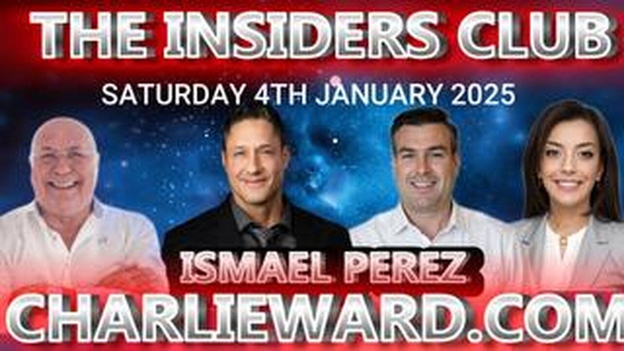 THE INSIDERS CLUB WITH ISMAEL PEREZ, PAUL BROOKER & DREW DEMI - 4TH January 2025