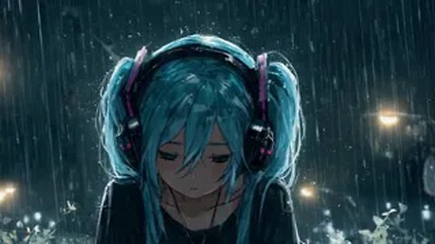 "Hatsune Miku" - Raindrops Keep Fallin' on Miku's Head - cover - Blue Rose Girl