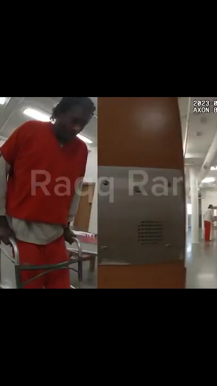 Footage leaks of Young Thug being taken to the infirmary after a fight with jail guards in 2023