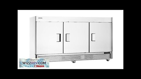 VEVOR Commercial Refrigerator 60.42 Cu.ft Reach In 82.5" W Upright Refrigerator 3 Review