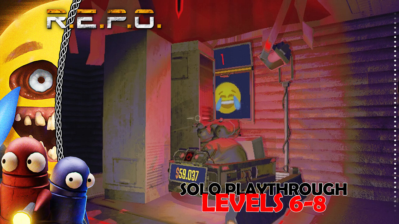 R.E.P.O | Solo Playthrough | Fun & Mayhem Lvls 6-8