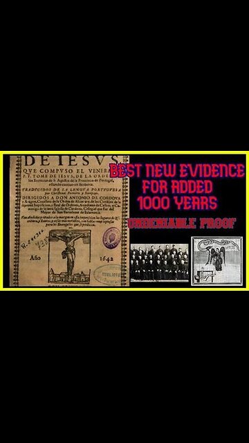 THE DARK MIDDLE AGES 📆 AND THE MISSING THOUSAND YEARS