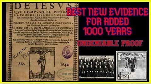 THE DARK MIDDLE AGES 📆 AND THE MISSING THOUSAND YEARS