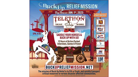 Buck Up Relief Mission Telethon