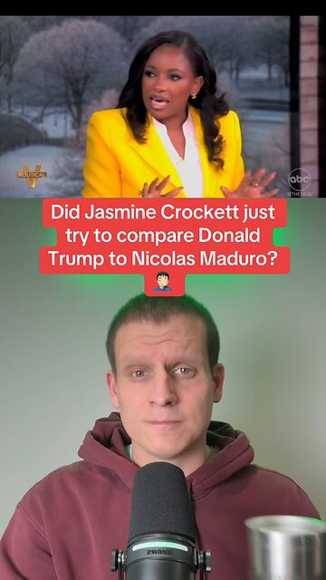 Did Jasmine Crockett just try to compare Nicolas Maduro to Donald Trump? 🤦🏻‍♂️