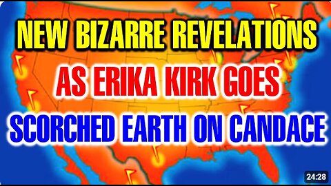 Things are Getting Bizarre Now This Came Out, As Erika Kirk Goes Scorched Earth on Candace