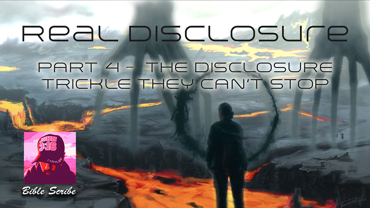 Real Disclosure, Part 4, The Disclosure Trickle They Cant' Stop