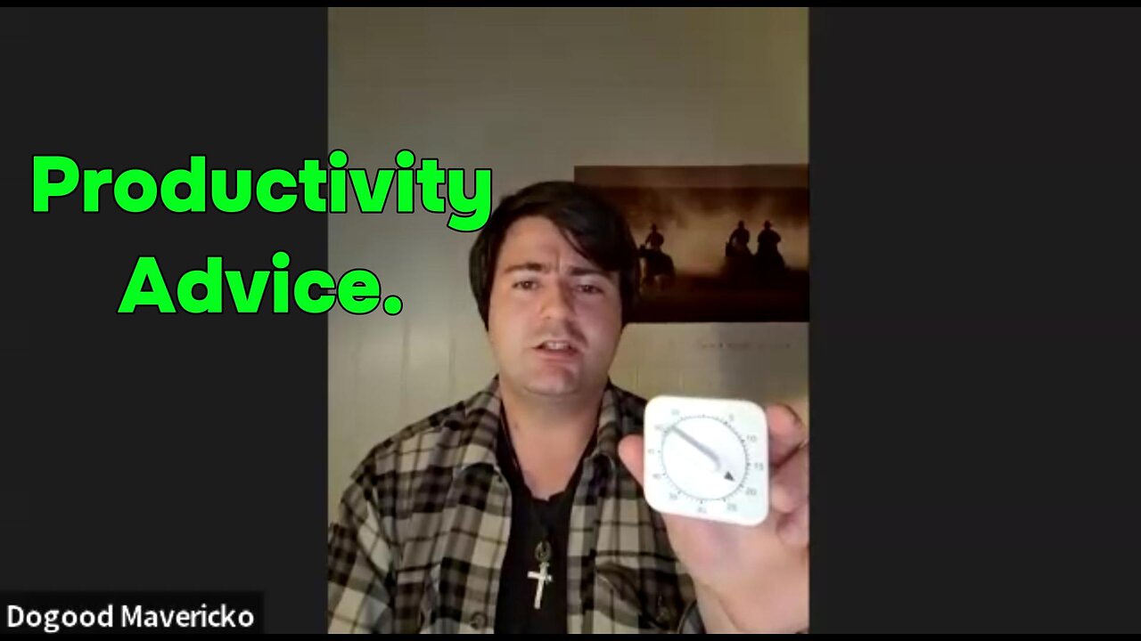 Productivity Tip: Using An Egg-Timer |EP #4