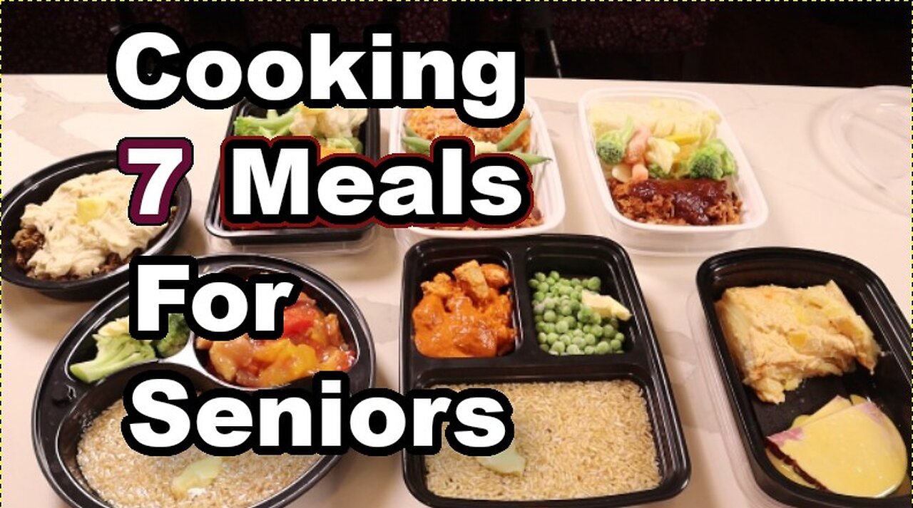 Freezer Meals for Seniors: 7 Complete Meals Ready to Reheat (Hot Logic & Microwave Friendly)