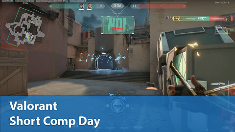 Short Comp Day | Competitive 1W-1L | Valorant
