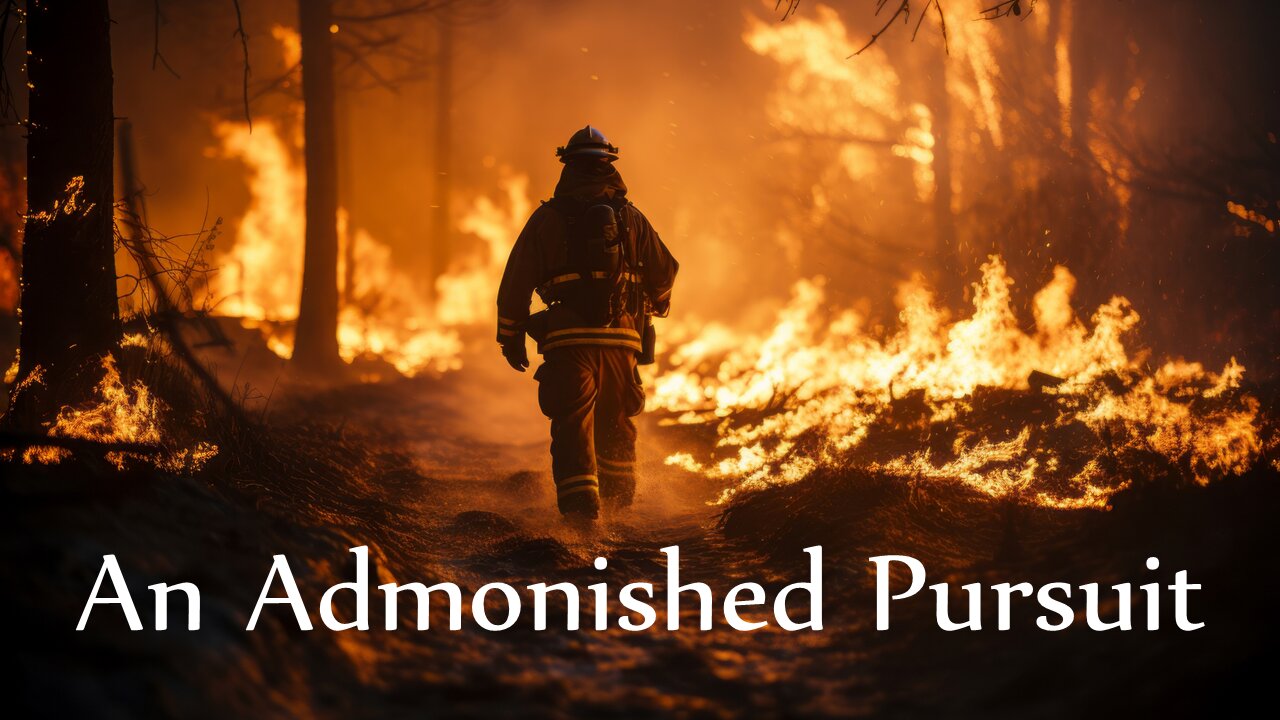 An Admonished Pursuit - Walking Through Fire - A Study of First Peter