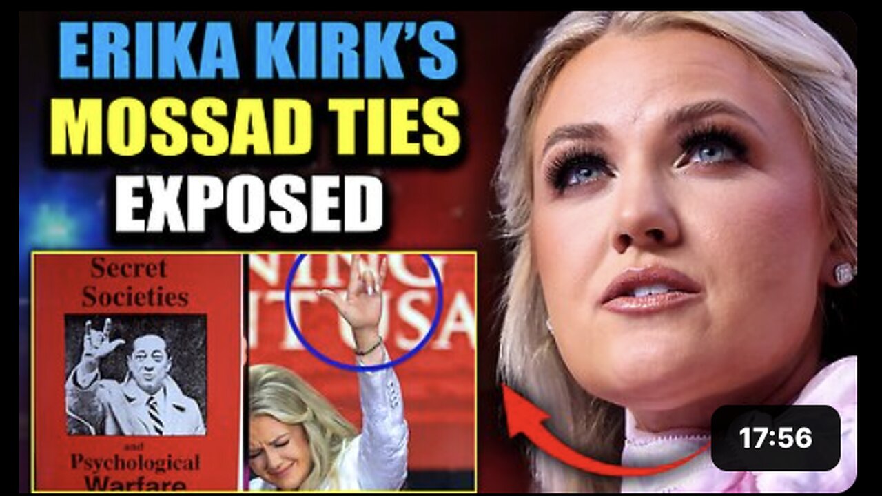 Leaked Files Reveal Charlie Kirks Wife Erika Is a Child Trafficking Mossad Agent