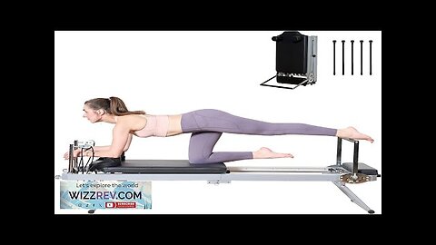 SogesPower Pilates Reformer Machine for Home Gym Workout Foldable Pilates Equipment Review