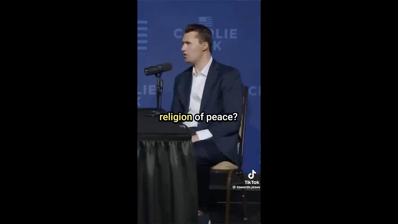 It’s a good thing. It’s a religion of peace!