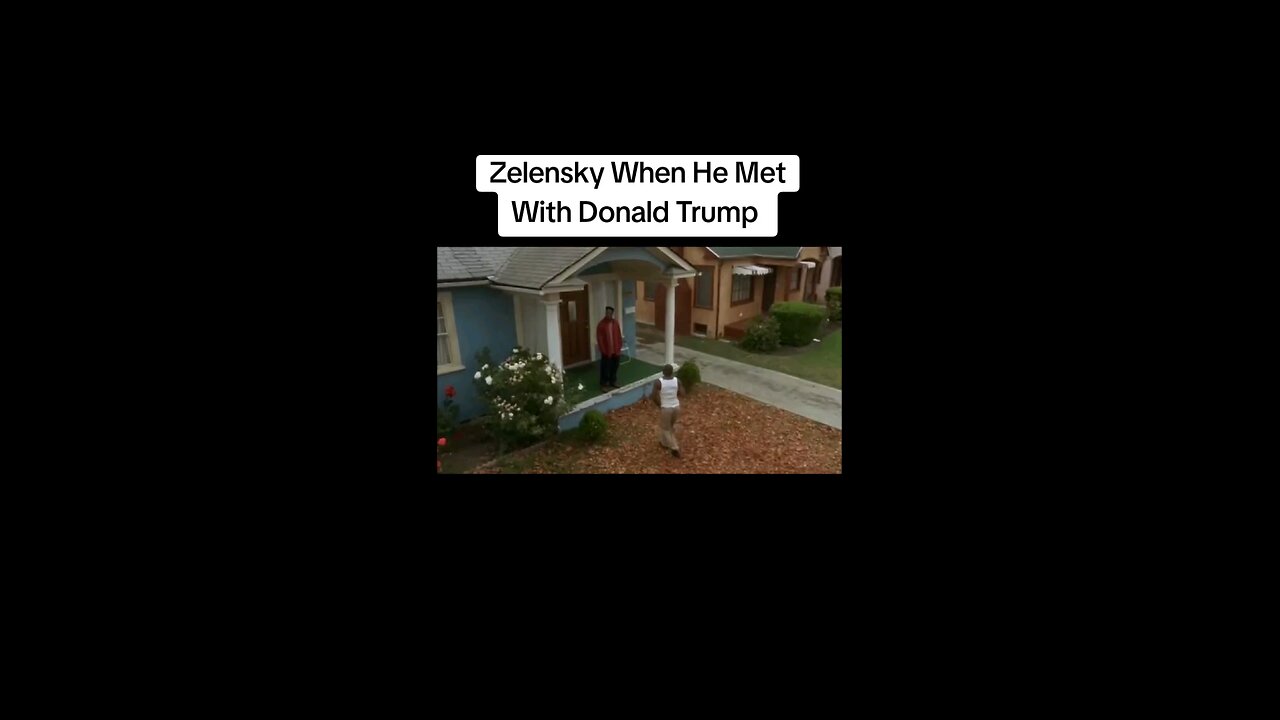 Zelensky When He Met With Donald Trump