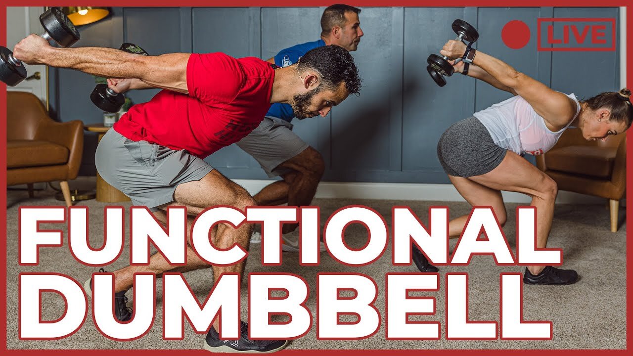 FUNCTIONAL DUMBBELL WORKOUT - with Coach Zach and friends