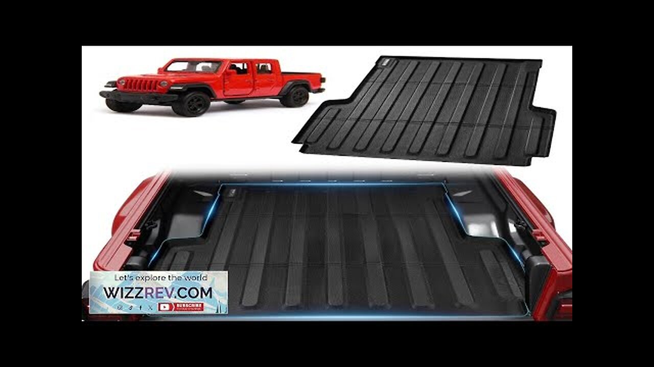 VEVOR Truck Bed Mat Fit 2020-2024 JEEP Gladiator TPE Truck Bed Liner Review