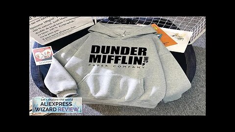 The Office Dunder Mufflin INC Paper Hoodie Dwight Schrute Sweatshirt Men Women Review