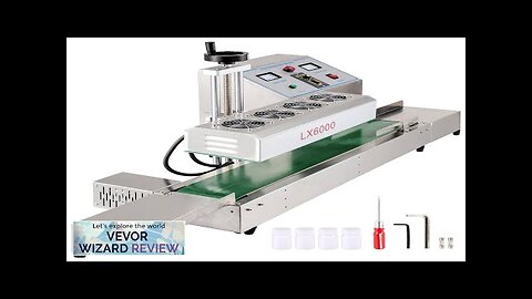 VEVOR LX-6000 Induction Bottle Sealer Cap Diameter 20-80mm Induction Sealing Machine Review