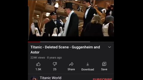 Titanic deleted scene: Astor Meets Guggenheim - [Wealthy Bankers who fought Federal Reserve Act ]