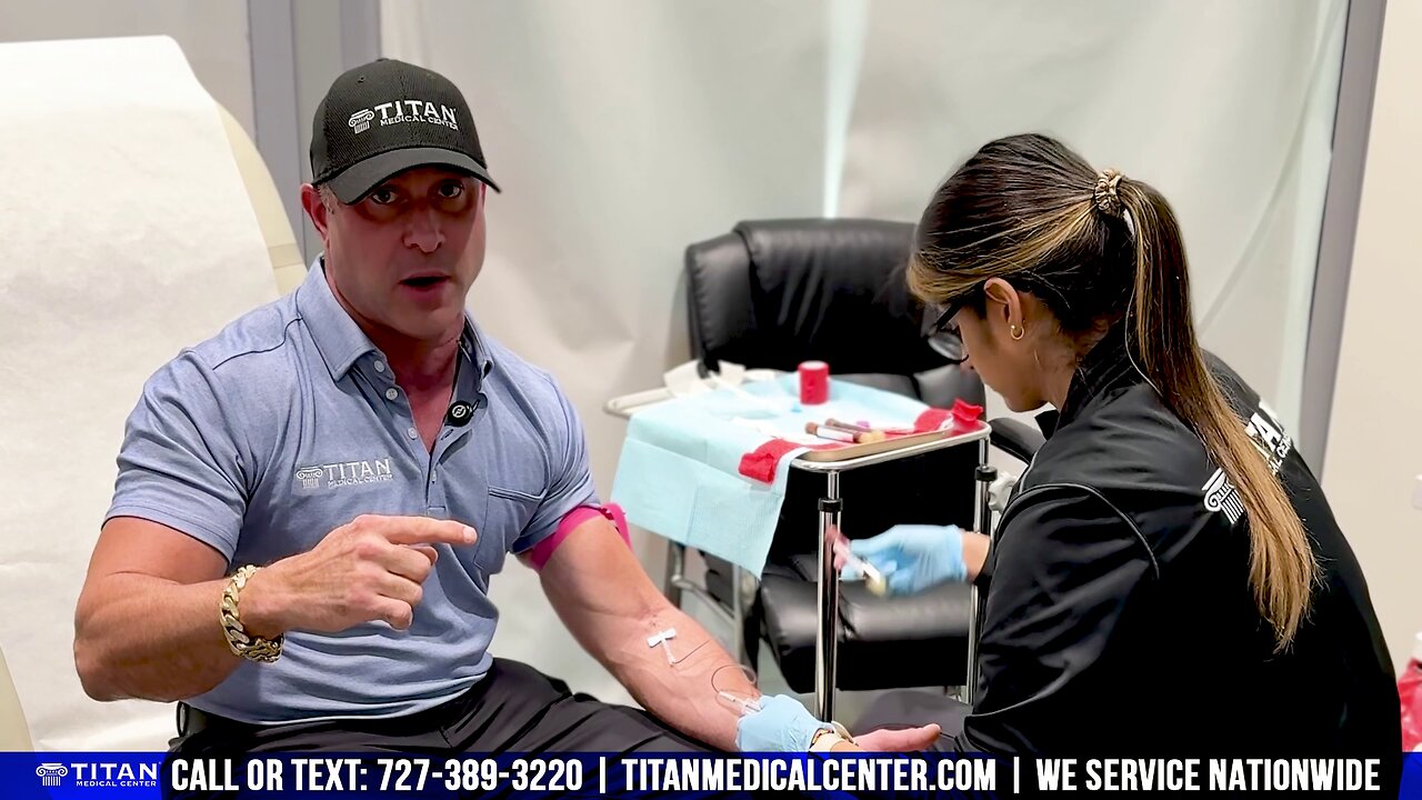 #Blood Work with Founder, Owner & CEO of #TitanMedical, John Tsikouris