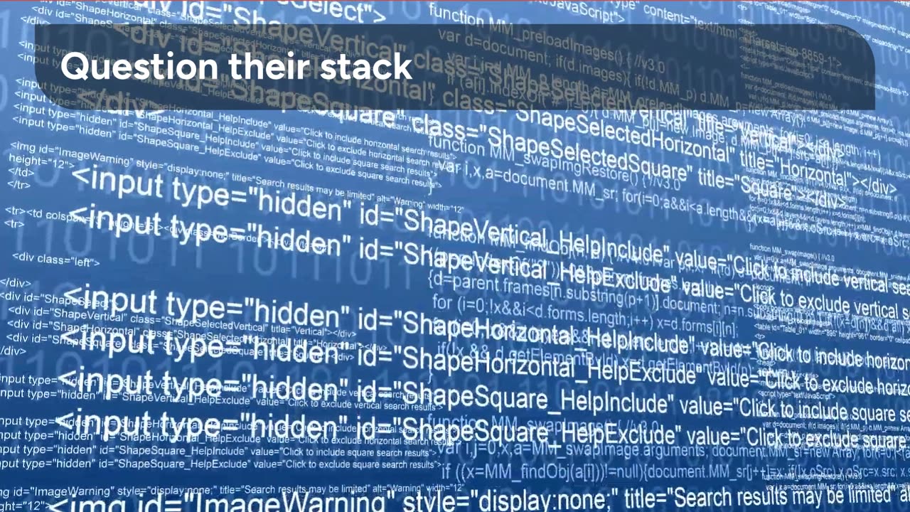 Questioning The Consumer Stack