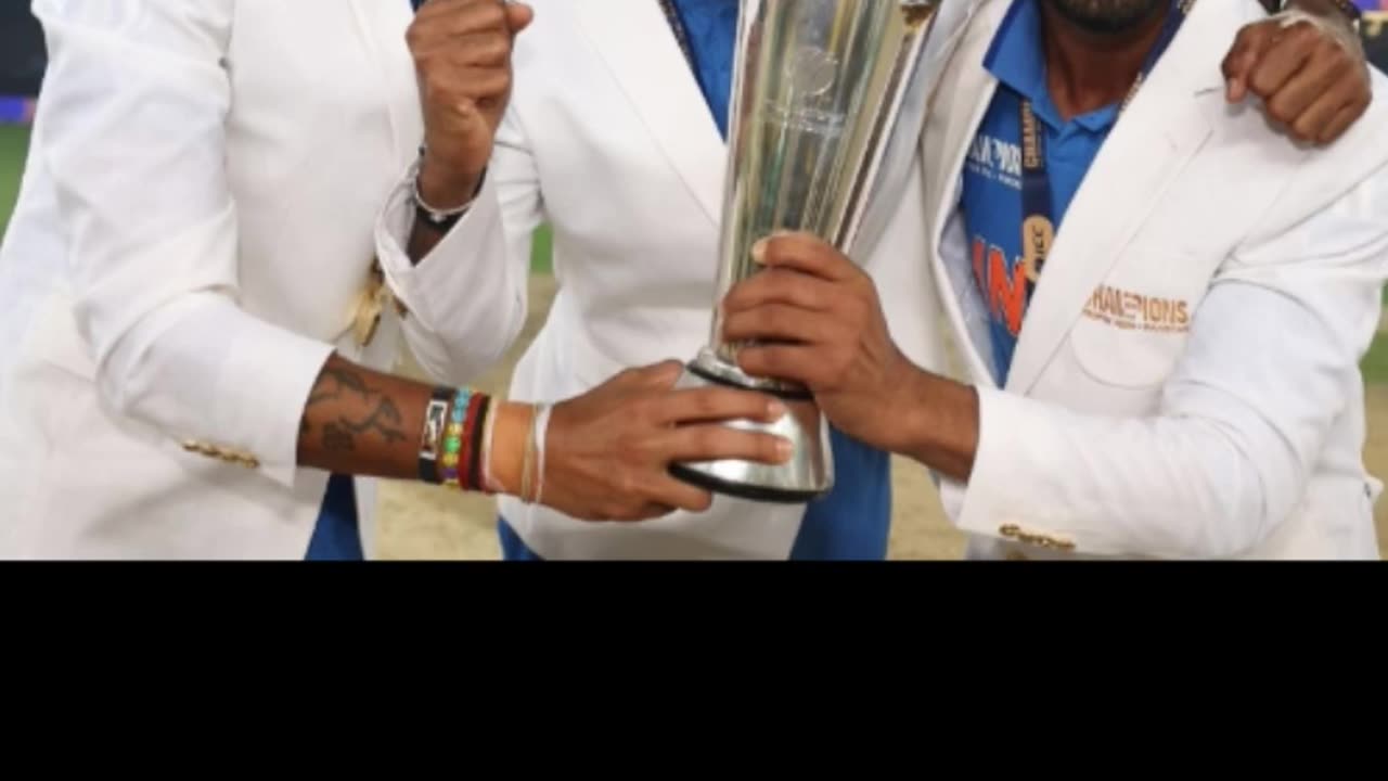 Emotions of Celebrations after winning the CT-25 Trophy. A Proud moment for Team India