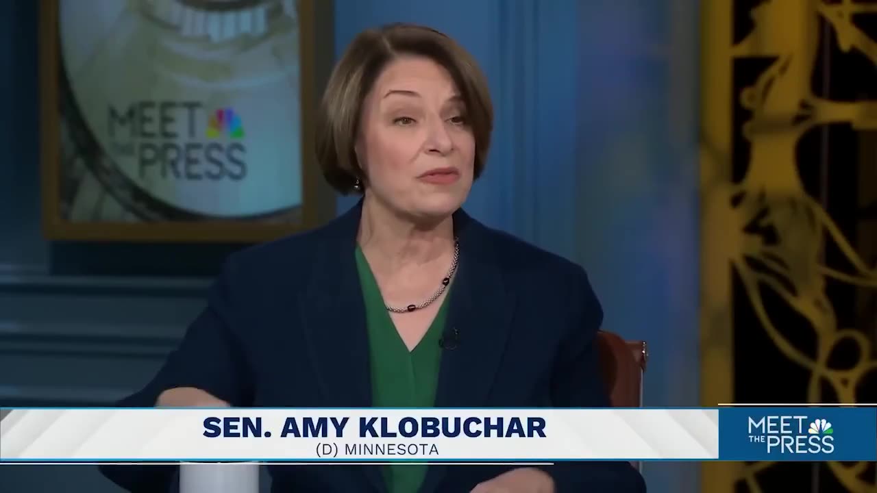 Klobuchar Delivers Insane Word Salad When Asked About Trump’s “Illegal” Military Order