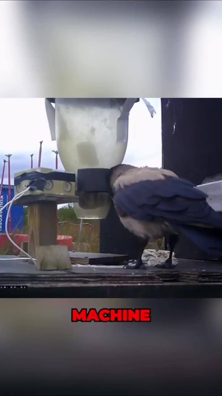 Smart crows swap cigarette butts for snacks in Sweden