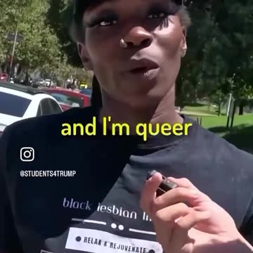 Black woman says stealing is not a crime