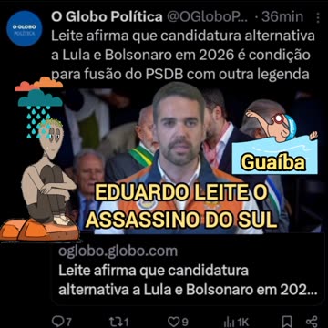 EDUARDO LEITE O ASSASSINO DO SUL