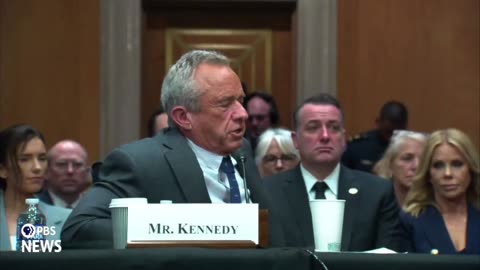 RFK JR: "Do you think science is dangerous? Senator, this is a published, peer reviewed study."