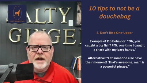 SGT_10 tips to not be a douchebag