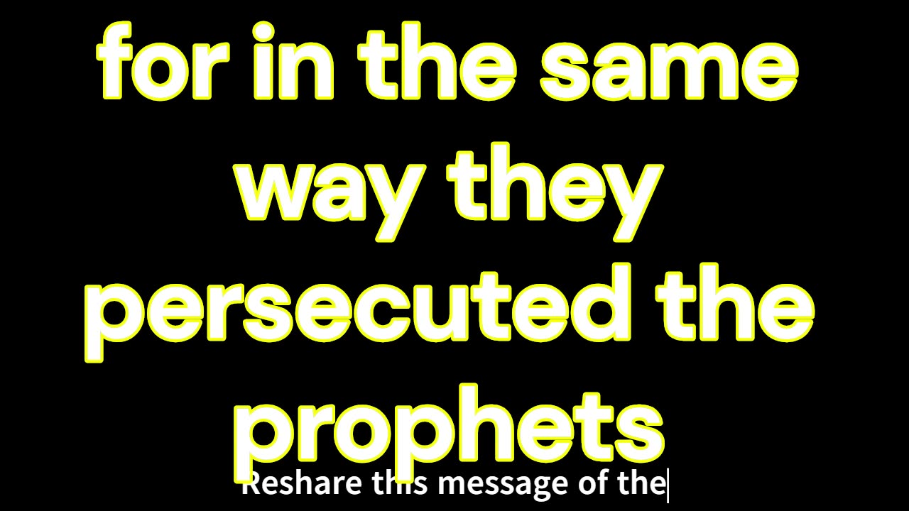 The Beatitudes (Project: Peace and Unity)