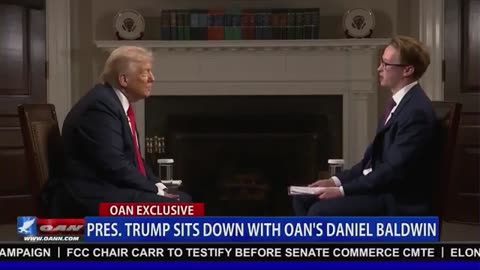 President Trump’s FULL Interview With Daniel Baldwin