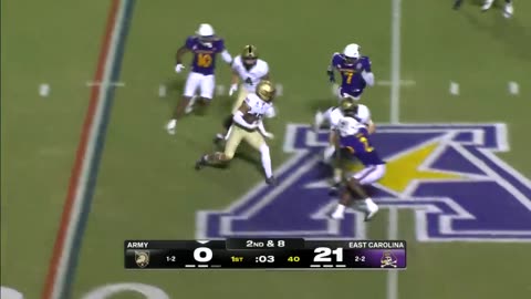 Army vs East Carolina | Complete Game Highlights