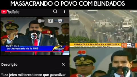A Guarda Nacional Bolivariana (GNB), junto com a polícia, o exército e os grupos paramilitares “colectivos”, tem sido o principal instrumento de repressão de Maduro.