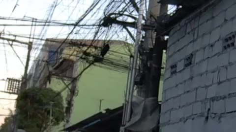 Roadwork on Hasa-hasa Street in Malabon City in the Philippines