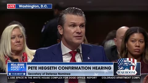 Pete Hegseth Confirmation Hearing: What about your Very Offense Tattoo❓