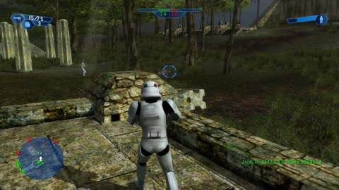 SWBF 2004: Instant Action Yavin 4: Temple Empire Gameplay