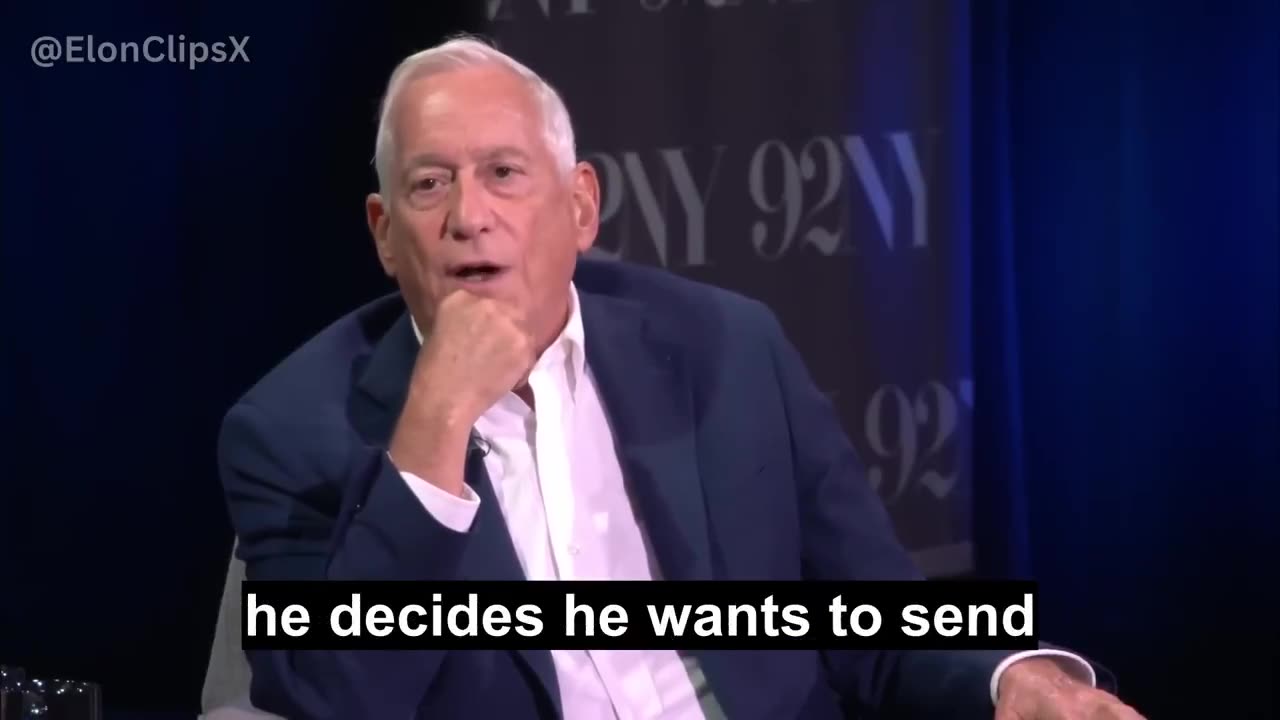 Walter Isaacson: “Instead of buying an island or a yacht, Elon decided to send a rocket to Mars”