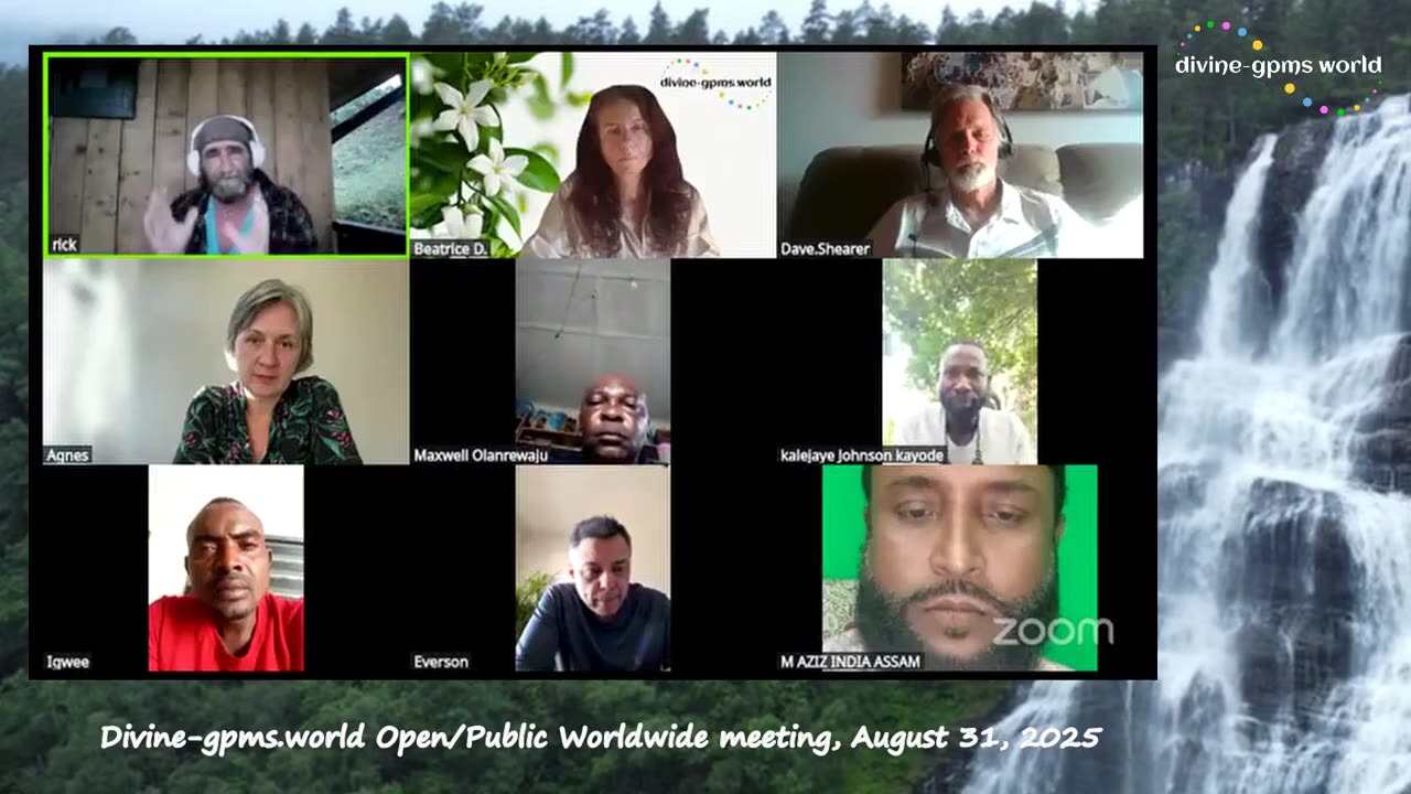 Divine-gpms.world Open_Public Worldwide meeting, August 31, 2025