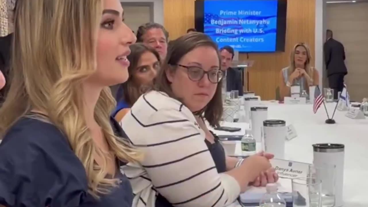 Netanyahu Meets With American Influencers/Content Creators On Israel Support