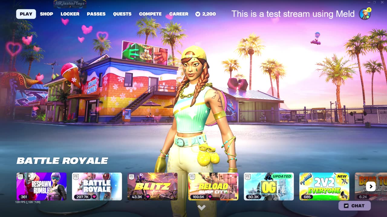 Fortnite From PC With MKB