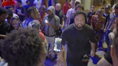 Why did he pepper sprayed the wig? 😂😂😂😂