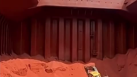 ✨🛠️ This Tiny Excavator Looks Like A Toy in a Cargo Ship! | FeedMyCuriosity