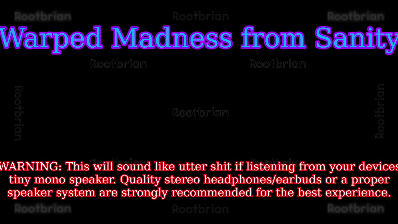 Warped Madness from Sanity (Soundtrack)