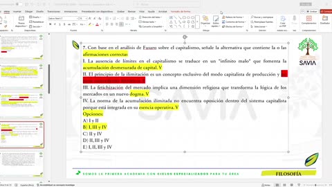 SAVIA REPASO 2025 - 2 | Semana 09 | Filosofía