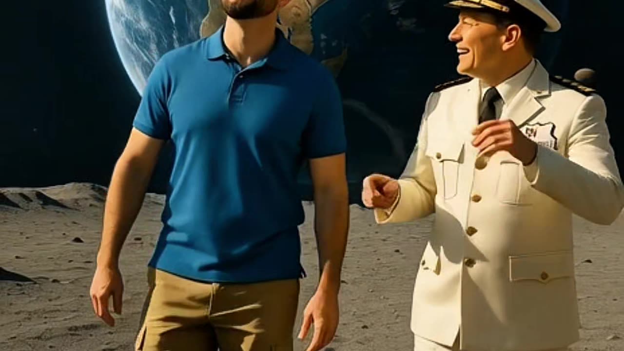 Lot z Kamilem na księżyc