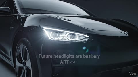 Futuristic Car Headlights - انوار سيارات مستقبليه - Veo3.1 - 16-1-2026